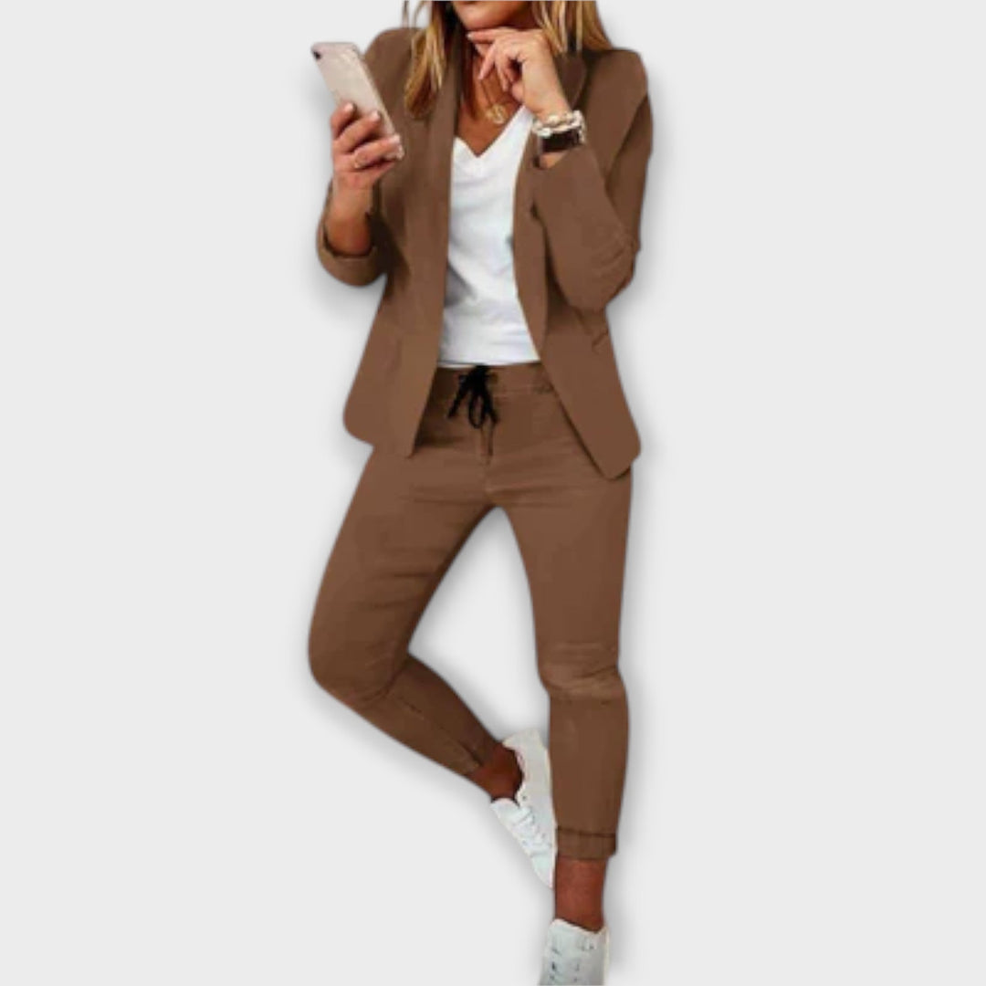 Isabella – Elegantes und bequemes Blazer-Set