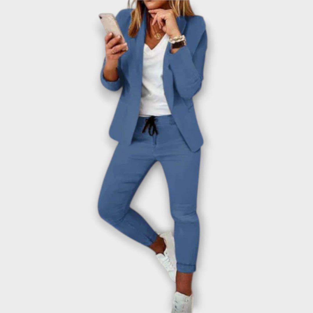 Isabella – Elegantes und bequemes Blazer-Set
