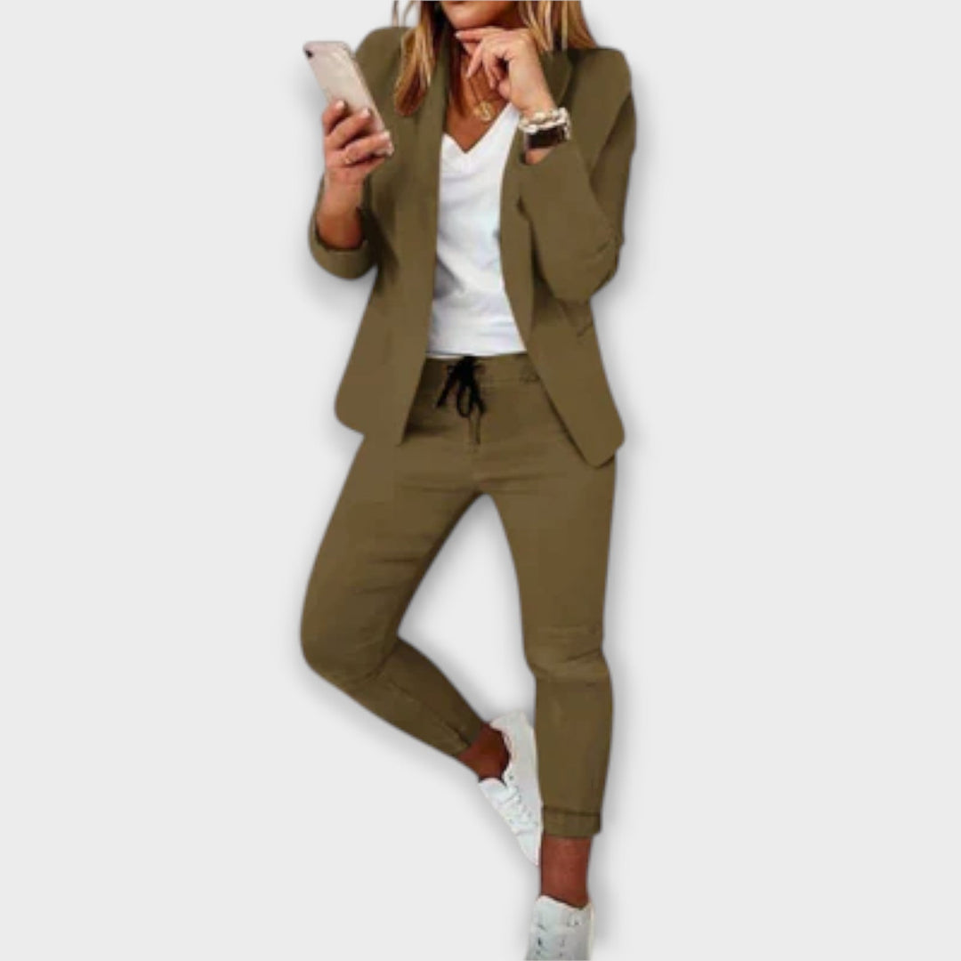Isabella – Elegantes und bequemes Blazer-Set