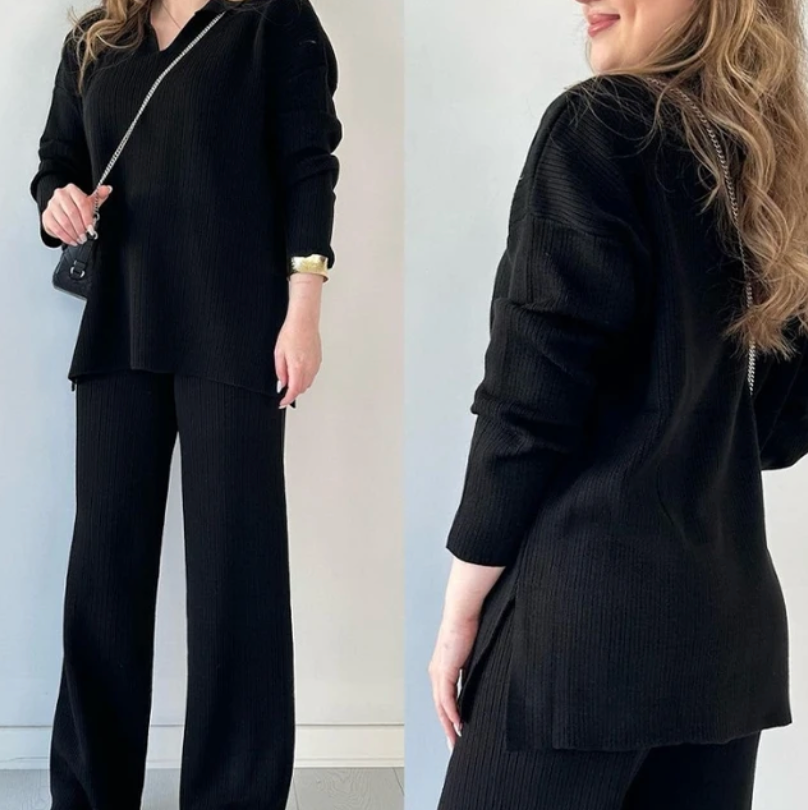 Zoe – Warmes Strickset