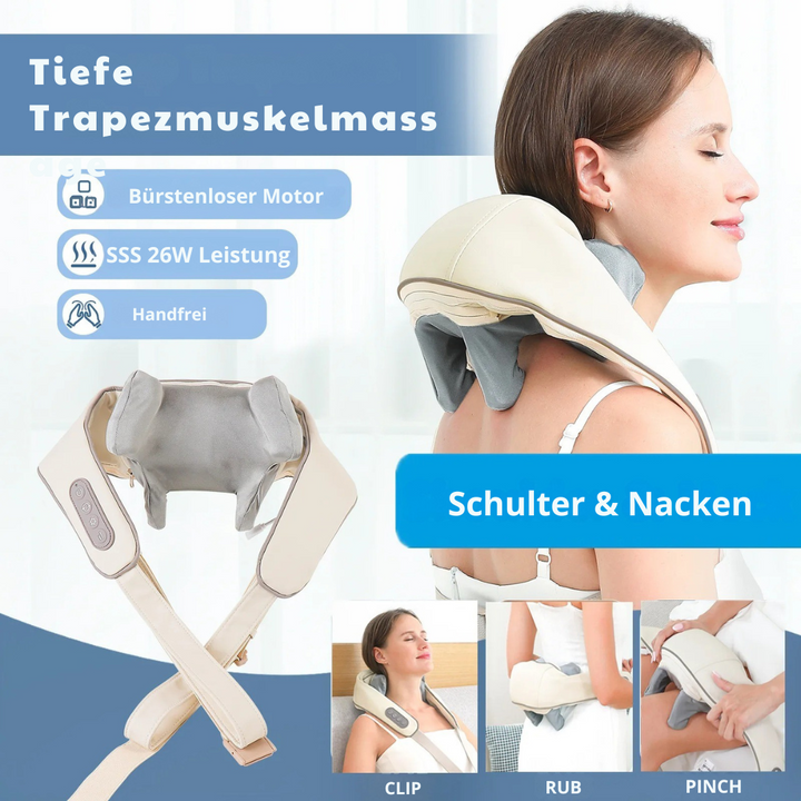 Nacken- und Schultermassagegerät