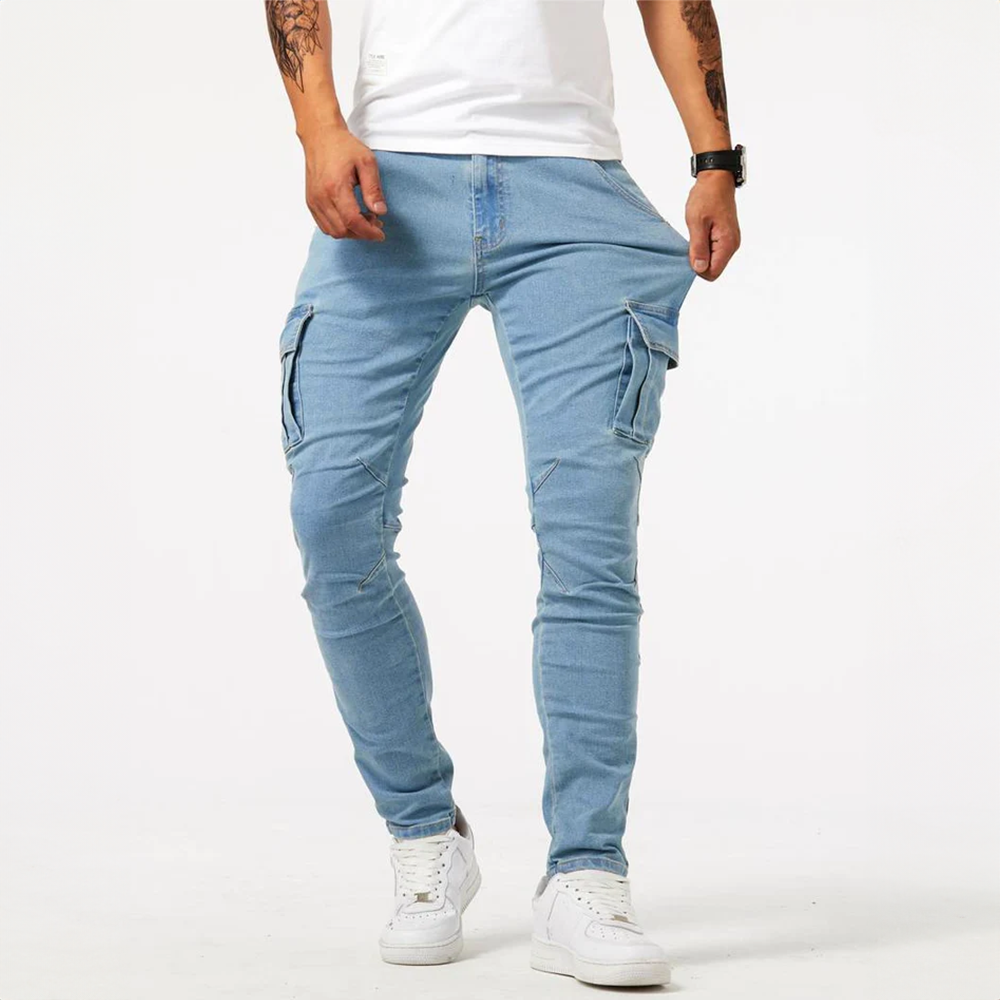 "UrbanFlex™ | Stretch-Cargo-Jeans