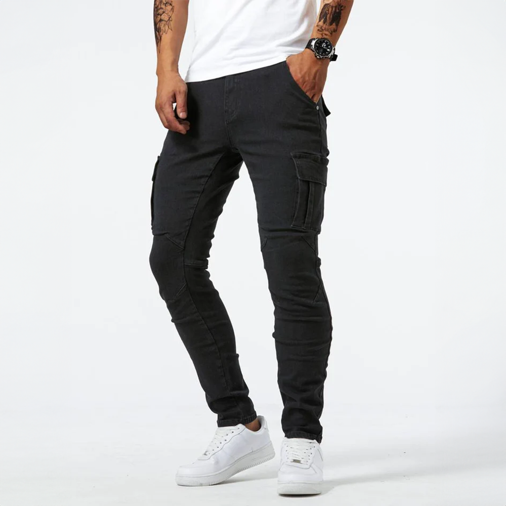 "UrbanFlex™ | Stretch-Cargo-Jeans