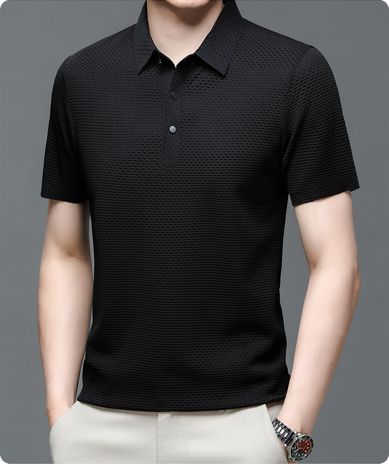 LuxeWave™ - Veredeltes Poloshirt