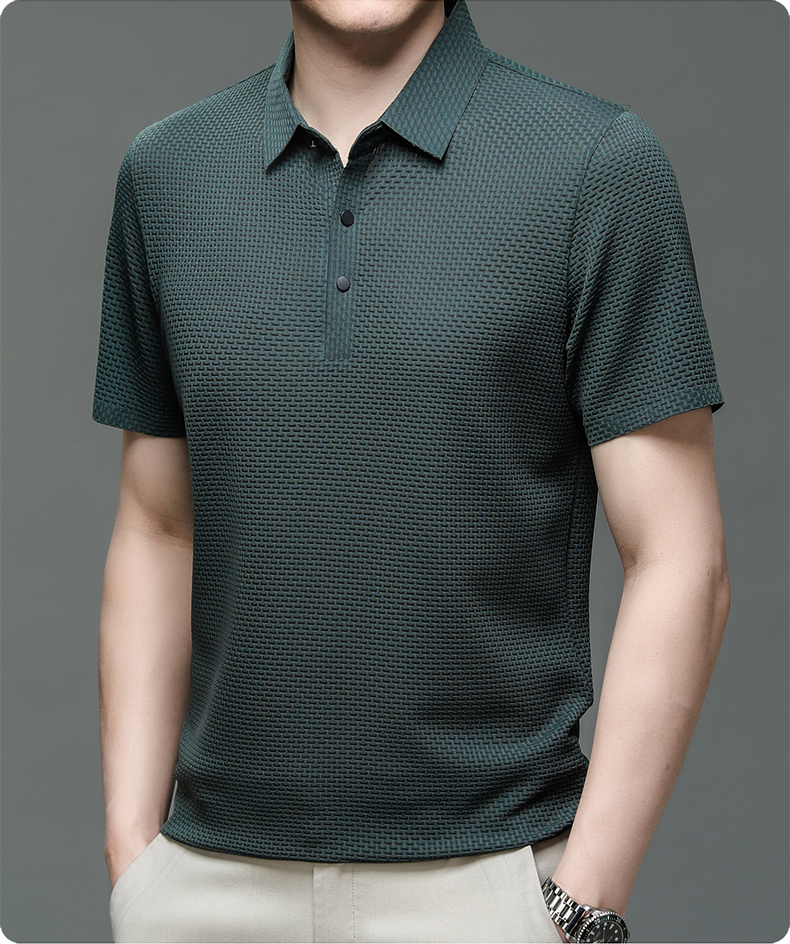 LuxeWave™ - Veredeltes Poloshirt