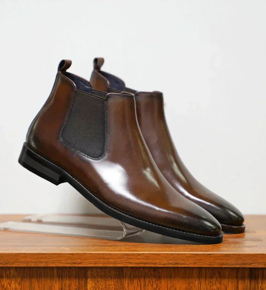 Liam™ | Klassische Chelsea-Boots aus Leder